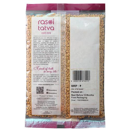 RASOI TATVA Methi Seed - 100percent Natural, 100 g-2.webp